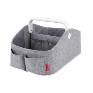 Skip Hop Diaper Caddy Organizer with Touch Sensor Night Light Nursery Style Heather Grey(Diaper Caddy)
