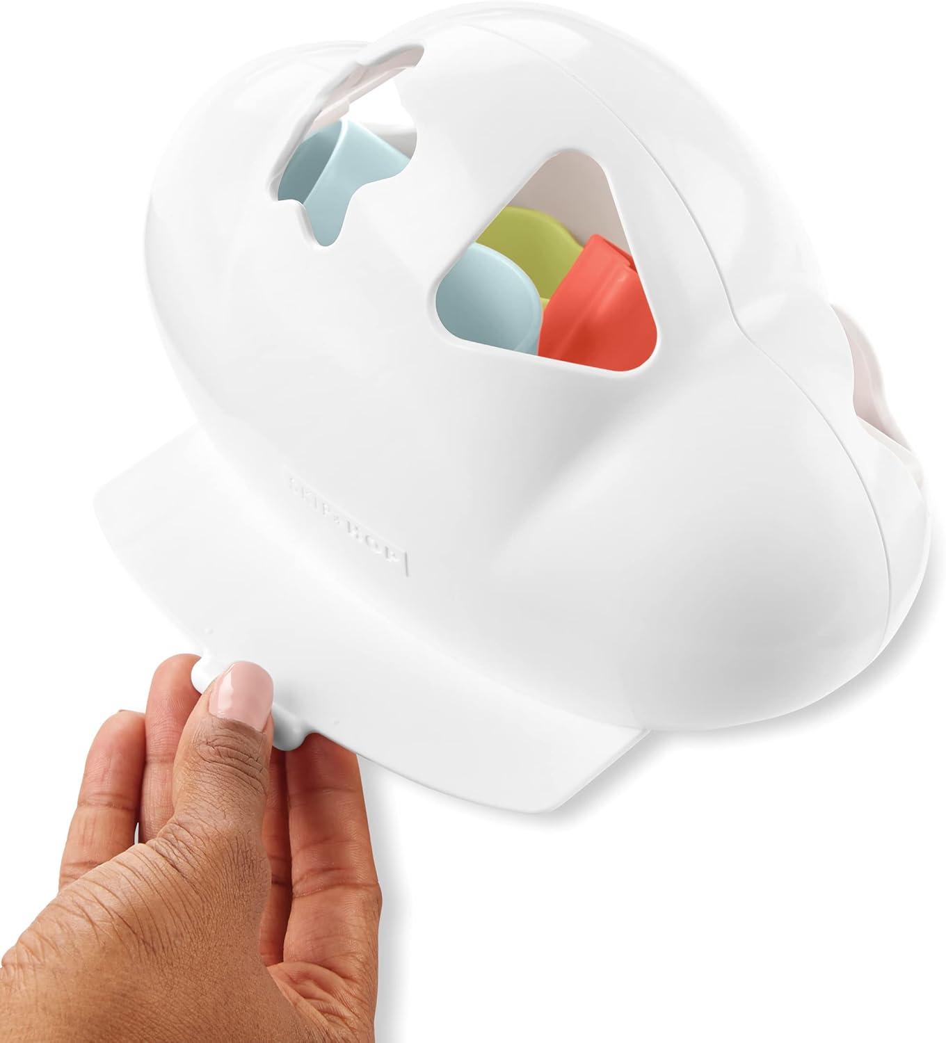 imageSkip Hop Baby Stroller Toy Silver Lining Cloud Jitter Cloud 025 PoundShape Sorter