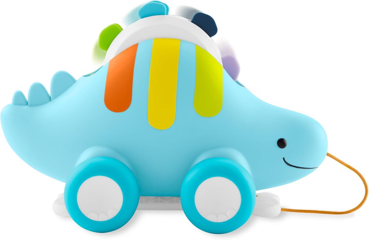 imageSkip Hop Dinosaur Pull Along Baby Musical Toy 3in1 Explore amp MoreDinosaur Pull Along