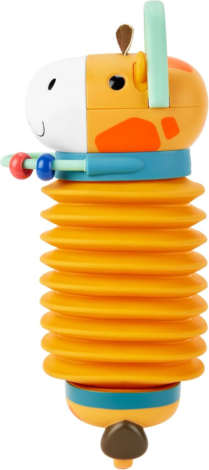 imageSkip Hop Dinosaur Pull Along Baby Musical Toy 3in1 Explore amp MoreGiraffe Accordion
