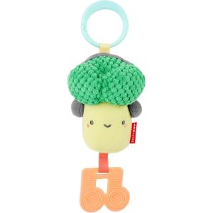 Skip Hop Baby Stroller Toy, Farmstand Grow & Play Jitter, Cactus(Broccoli Stroller Toy)