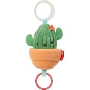Skip Hop Baby Stroller Toy, Farmstand Grow & Play Jitter, Cactus(Cactus Stroller Toy)