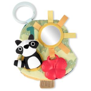 Skip Hop Discoverosity 6-Page Montessori-inspired Soft Baby Activity Book for Sensory Exploration with Multiple Textures and Crinkle & Squeaker Sounds, Age 0+(Four Seasons Activity Book)