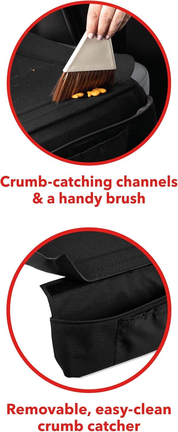 imageSkip Hop Baby Car Mirror Style Driven BlackCar Seat Protector