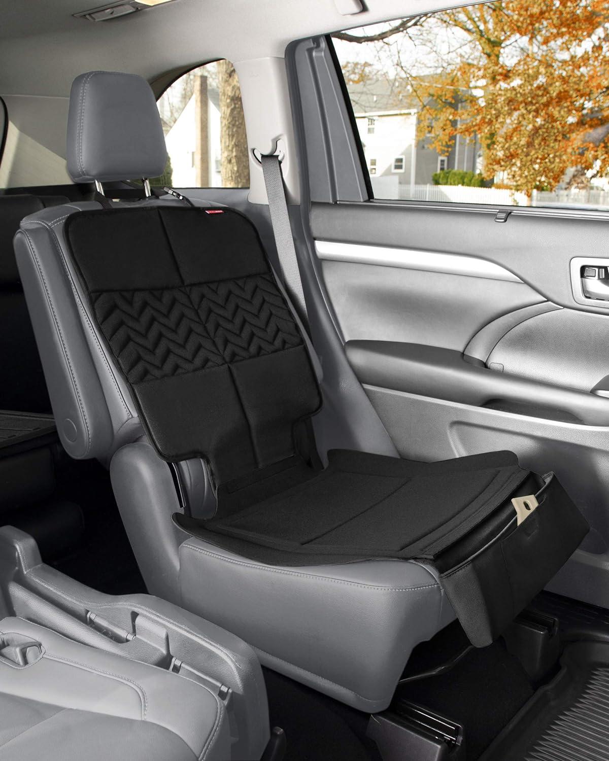 imageSkip Hop Baby Car Mirror Style Driven BlackCar Seat Protector