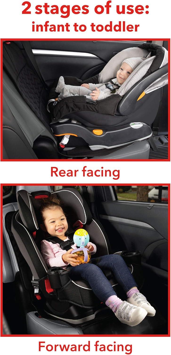 imageSkip Hop Baby Car Mirror Style Driven BlackCar Seat Protector