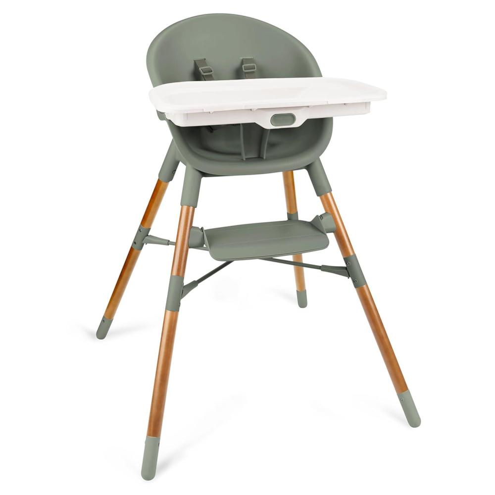 imageSkip Hop Baby High Chair 4in1 Convertible High Chair EON OatThyme