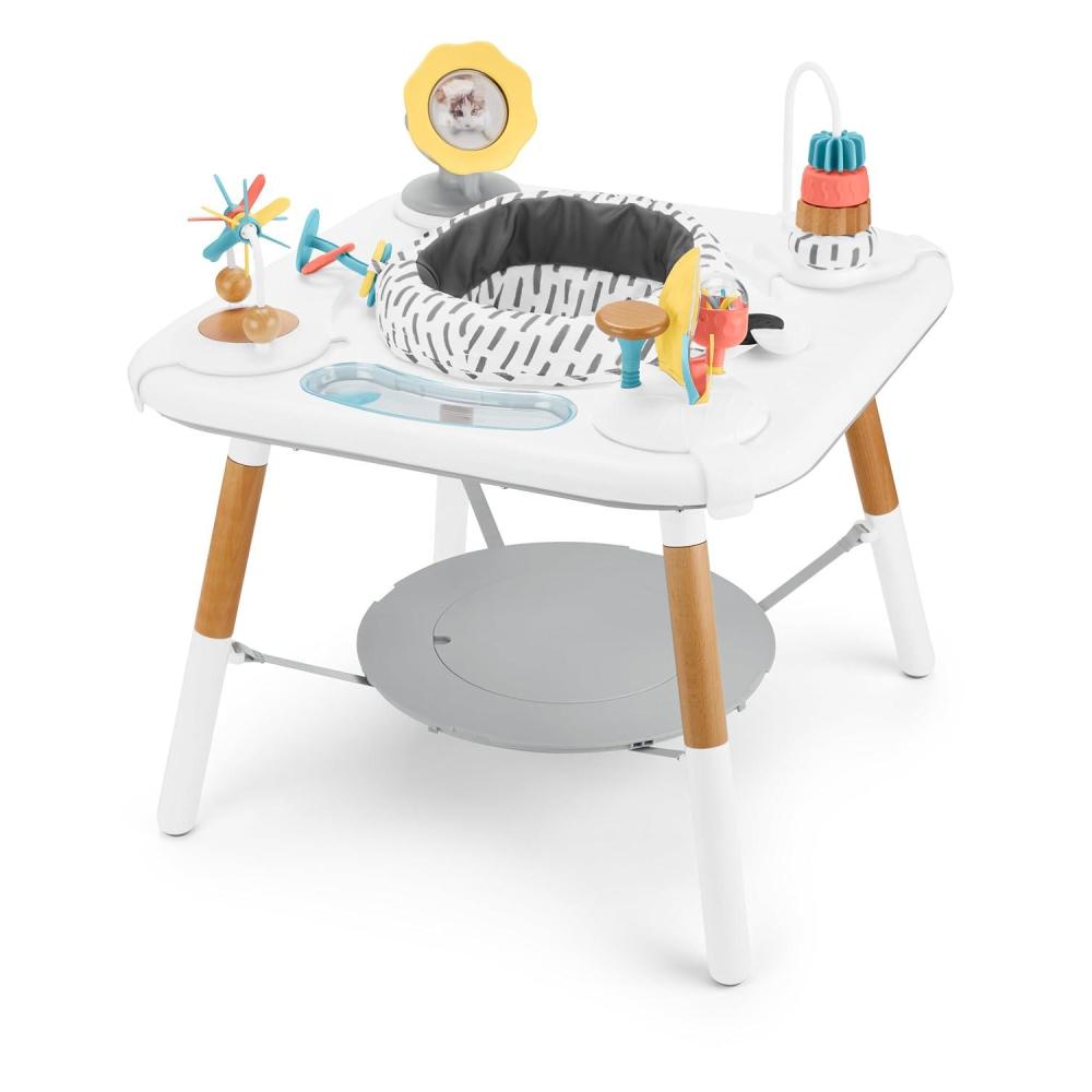 imageSkip Hop Discoverosity MontessoriInspired 3Stage Activity Center amp Play Table for Baby Ages 4mActivity Center