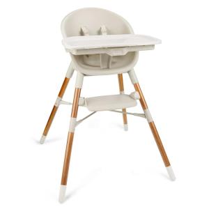 Skip Hop Baby High Chair 4-in-1 Convertible High Chair, EON, Oat(Oat)