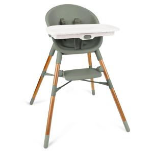 Skip Hop Baby High Chair 4-in-1 Convertible High Chair, EON, Oat(Thyme)