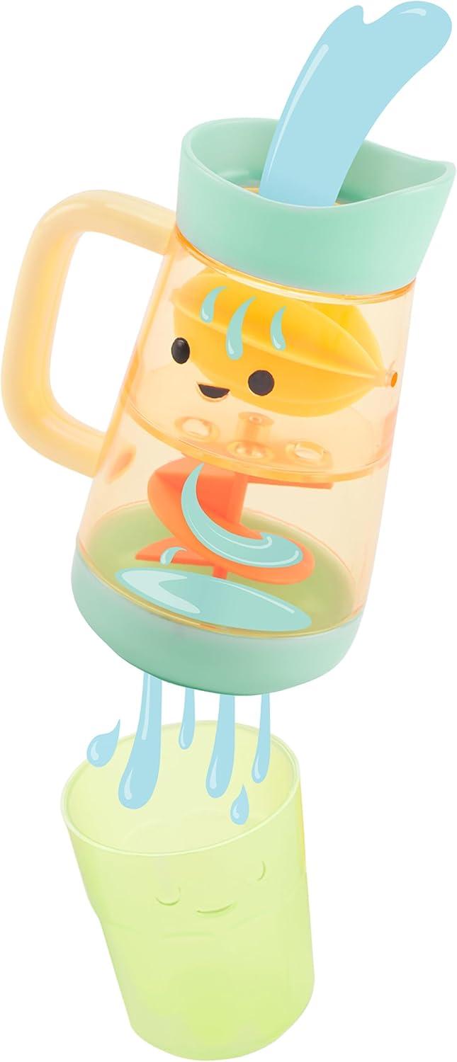 imageSkip Hop Baby Bath Toy TubtoTable Caf Prep amp Serve Salad Set Bathtub Sensory Development Toy Age 12mSwirl Splash Lemonade