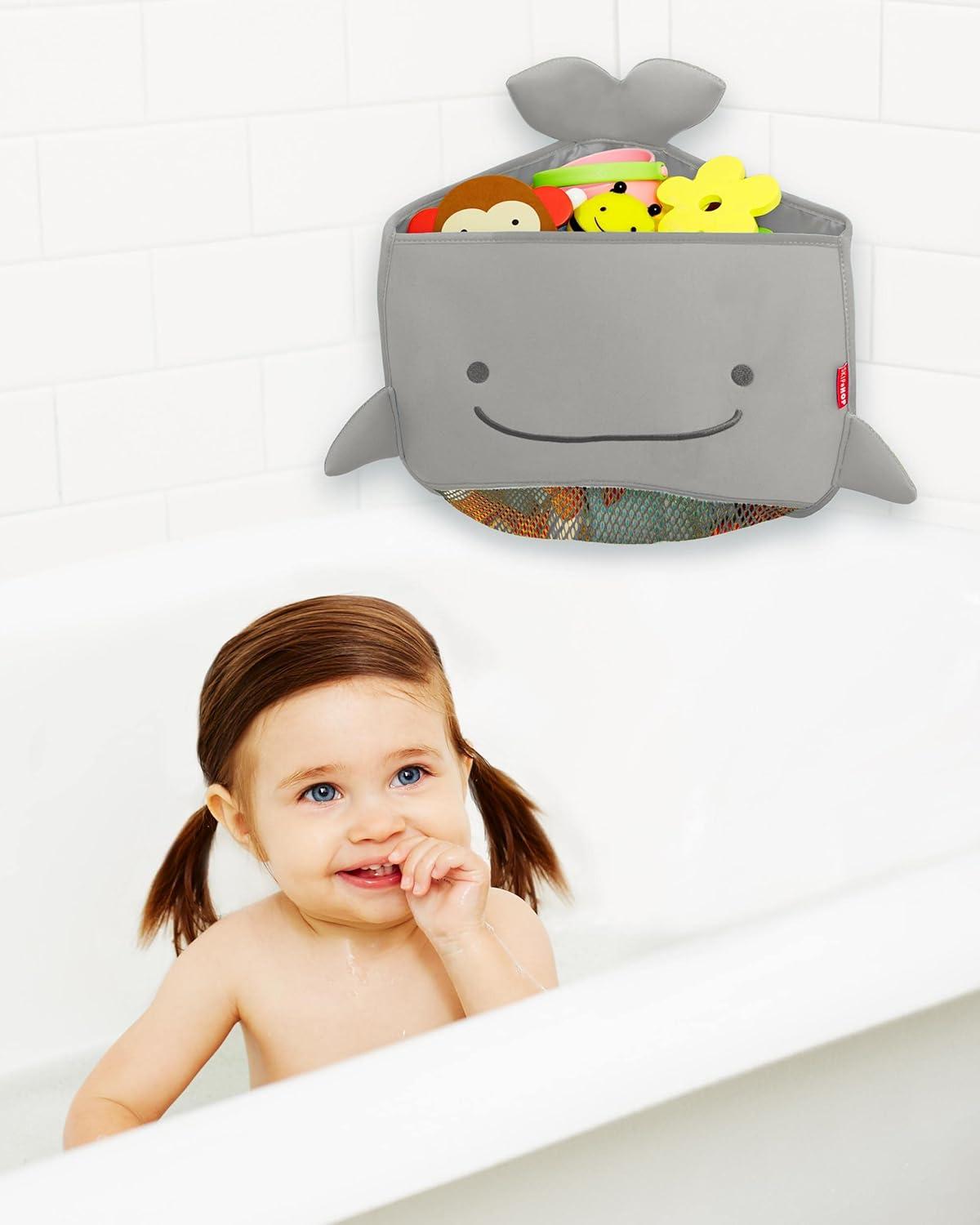 imageSkip Hop Bath Toy Storage Moby Corner Hang Toy Organizer Grey