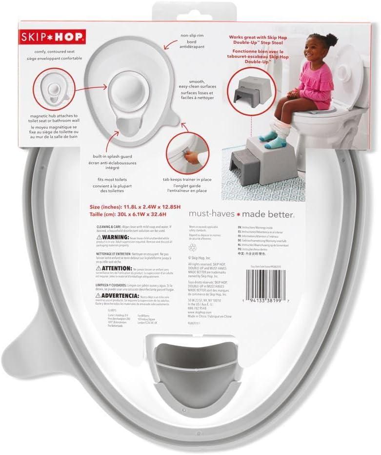 imageSkip Hop Toddler Potty Training Seat Easy Store24L x 1285W118x24x1285 Inch Pack of 1