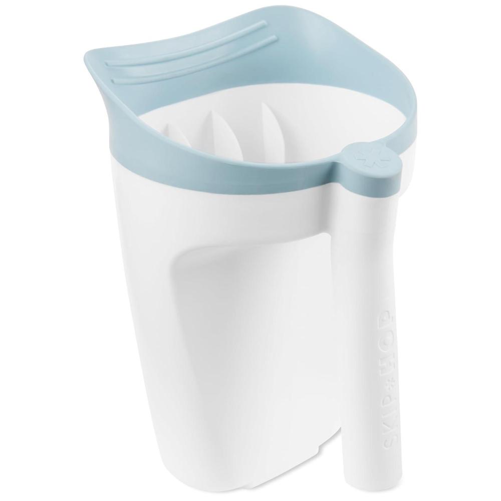 imageSkip Hop Baby Bath Rinse Cup MOBY Tearfree Waterfall Rinser White Age 0Wave Rinser