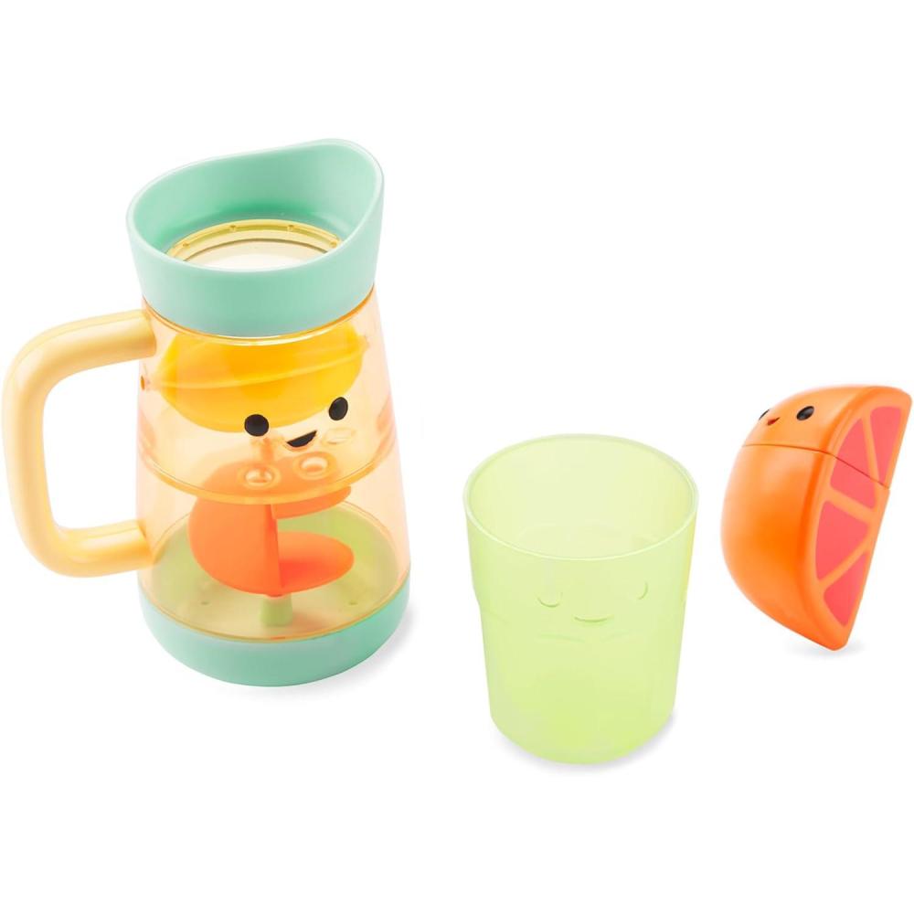 imageSkip Hop Baby Bath Toy TubtoTable Caf Prep amp Serve Salad Set Bathtub Sensory Development Toy Age 12mSwirl Splash Lemonade