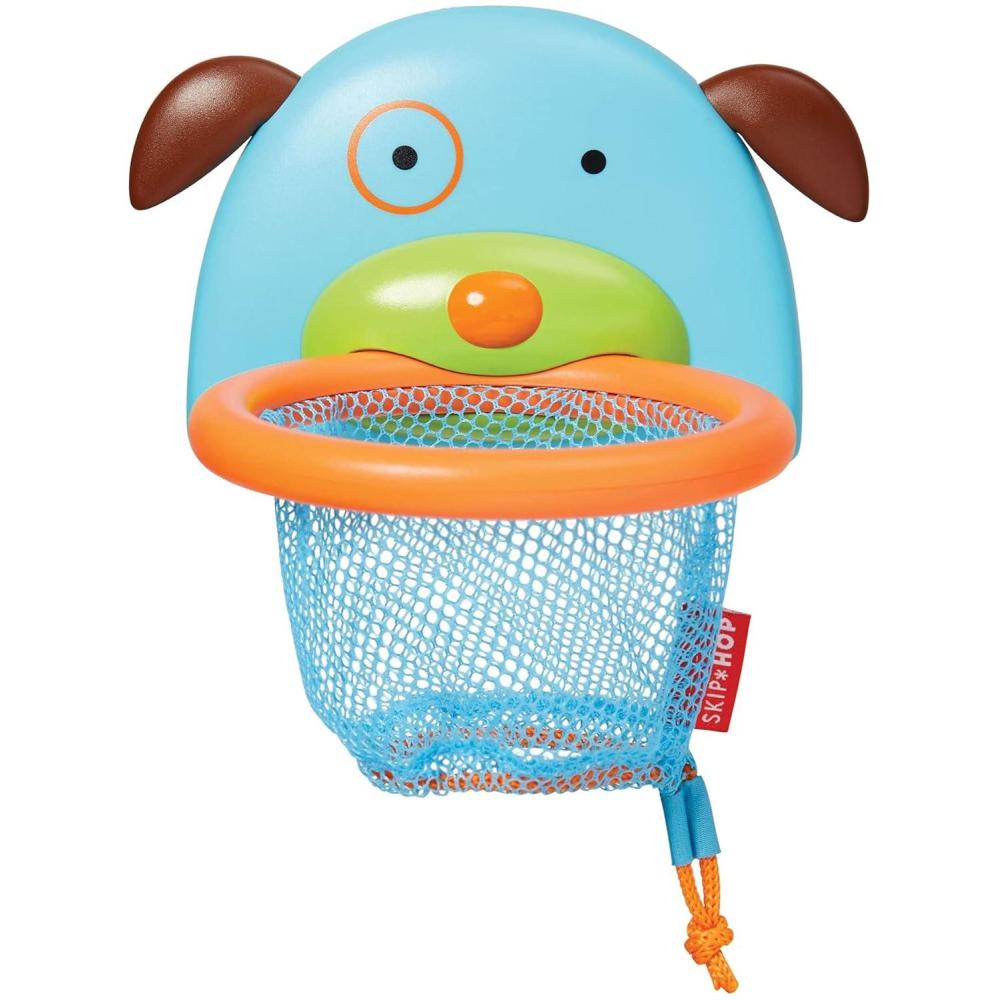 imageSkip Hop Baby Bath Toy Zoo Bathtime Basketball DogStandard