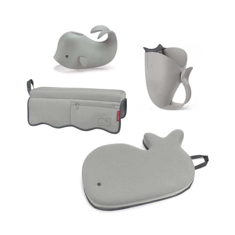 imageSkip Hop MOBY Baby Bath Essentials Set GreyGrey