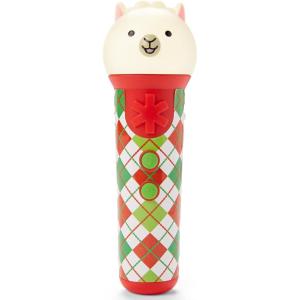 Skip Hop 4-Piece Toy Tool Set for Toddlers Ages 2+, Zoo Crew Tool Set Toy(Llama Toy Microphone)