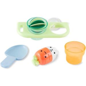 Skip Hop Baby Bath Toy Tub-to-Table Café Prep & Serve Salad Set Bathtub Sensory Development Toy Age 12m+(Plant & Splash)