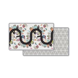 Skip Hop Baby Play Mat, Reversible Foam Floor Mat, 86″ x 52″, Little Traveler’s(Vibrant Village)