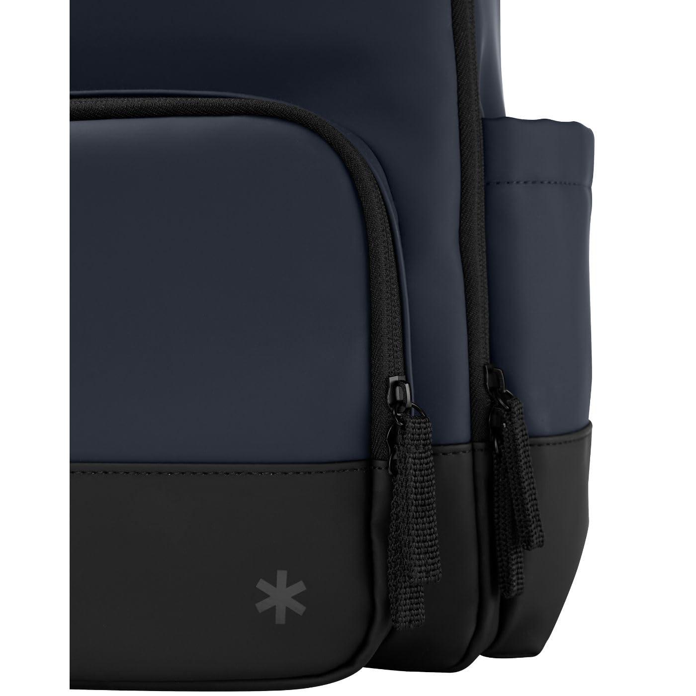 imageSkip Hop Diaper Bag Backpack Flex MultiFunction Baby Travel Bag with Changing Pad amp Stroller Attachment BlueBlue