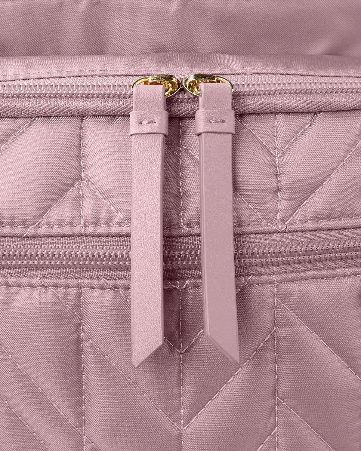 imageSkip Hop Diaper Bag Backpack Forma MultiFunction Baby Travel Bag with Changing Pad amp Stroller Attachment Jet BlackMauve Mist