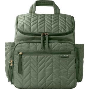 Skip Hop Diaper Bag Backpack: Forma, Multi-Function Baby Travel Bag with Changing Pad & Stroller Attachment, Jet Black(Sage)
