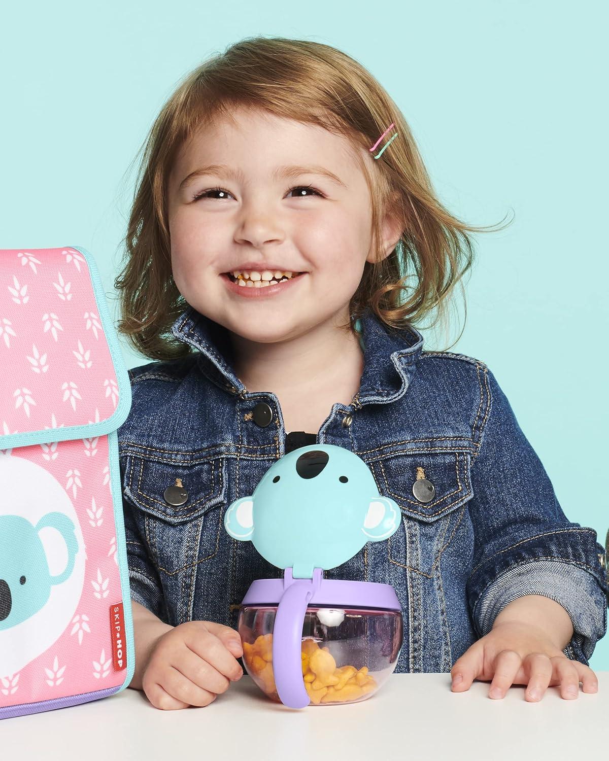 imageSkip Hop Baby Snack Container Mealtime Snack Cup UnicornKoala