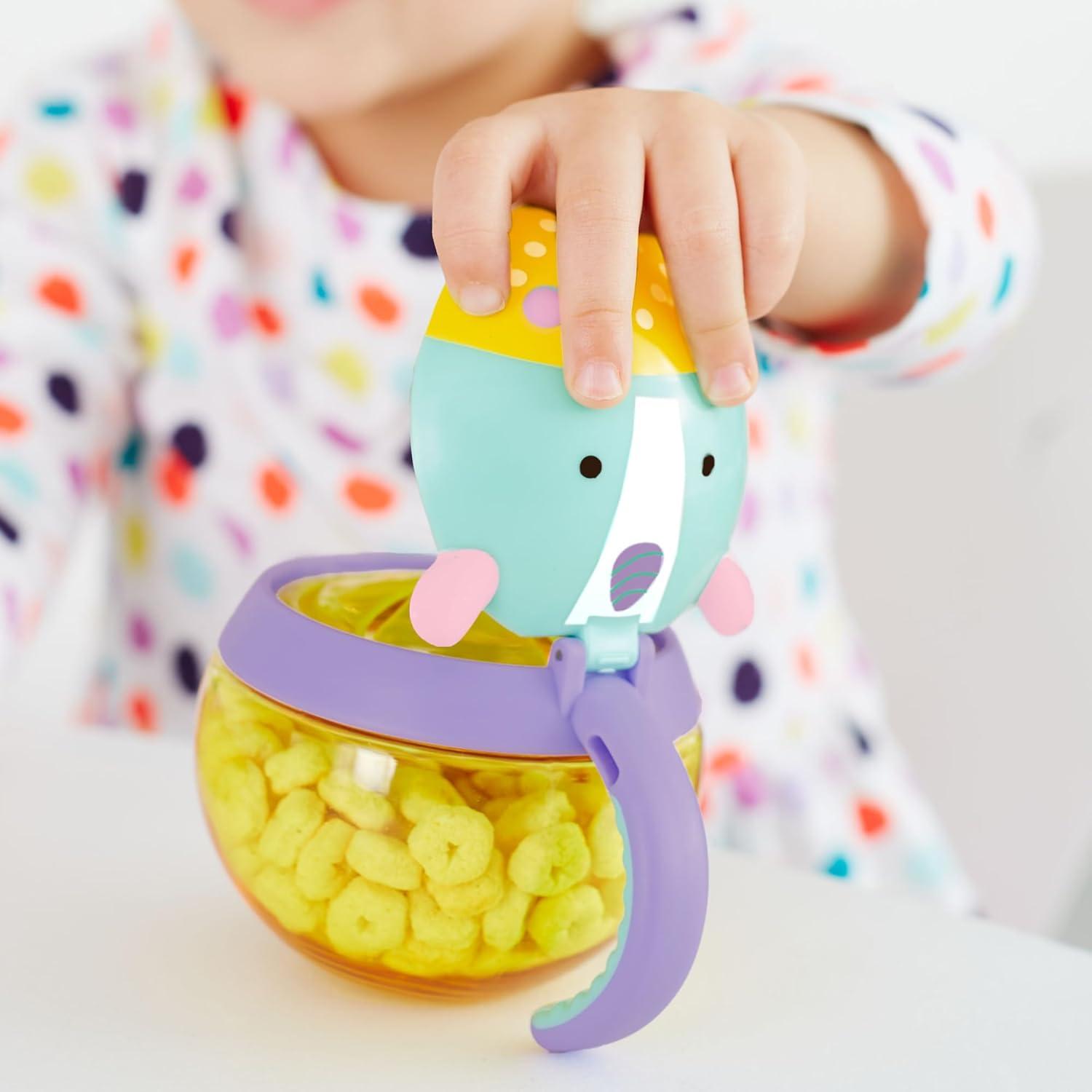 imageSkip Hop Baby Snack Container Mealtime Snack Cup UnicornOctopus