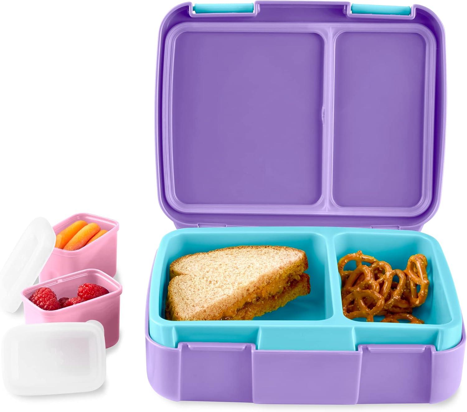 imageSkip Hop Kids Bento Lunch Box Ages 3 Zoo DinoNarwhal