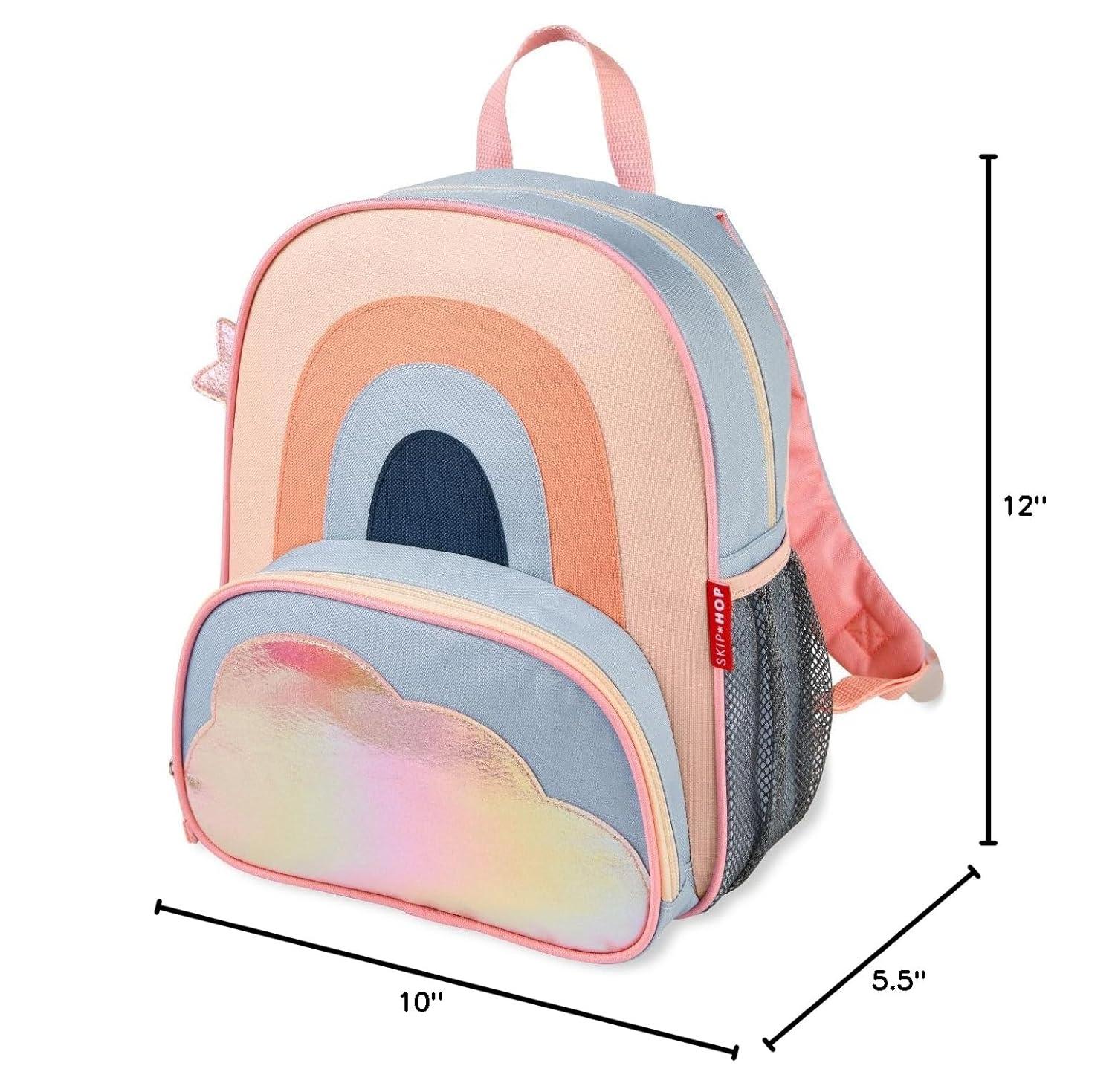 imageSkip Hop Sparks Little Kids Backpack Preschool Ages 34 Rainbow