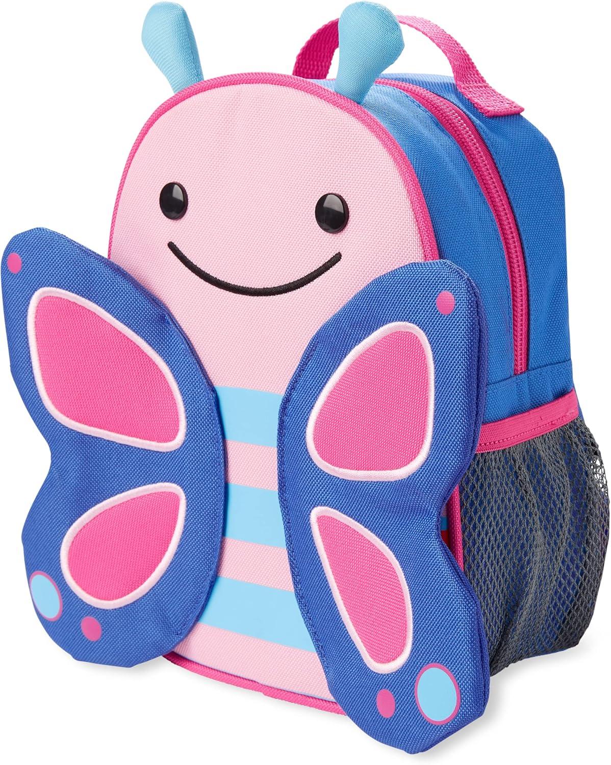 imageSkip Hop Toddler Backpack Zoo Preschool Ages 34 DogButterfly