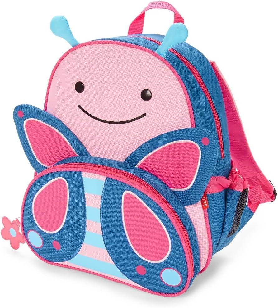 imageSkip Hop Toddler Backpack Zoo Preschool Ages 34 DogButterfly