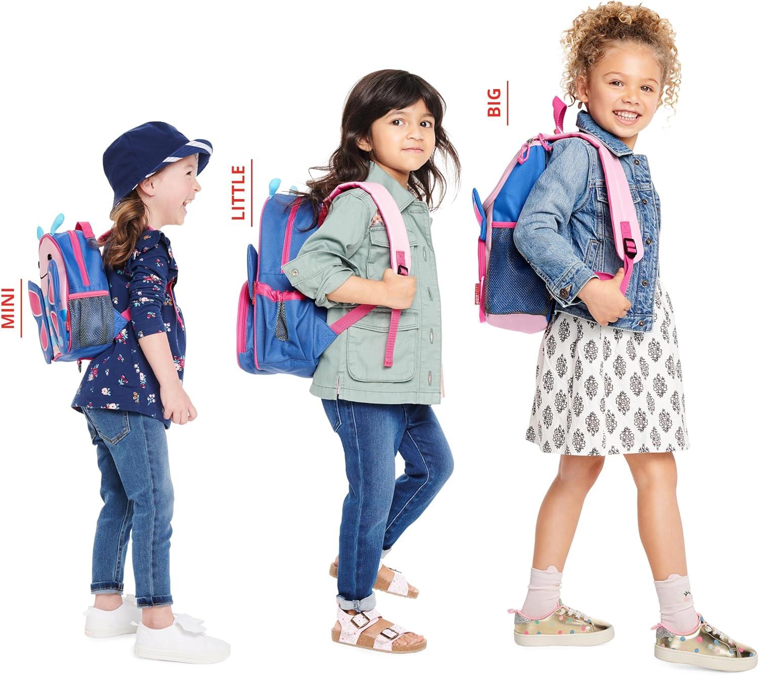 imageSkip Hop Toddler Backpack Zoo Preschool Ages 34 DogButterfly