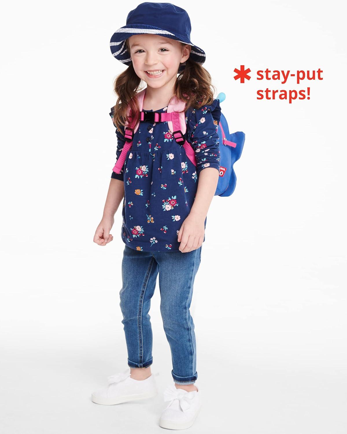 imageSkip Hop Toddler Backpack Zoo Preschool Ages 34 DogButterfly