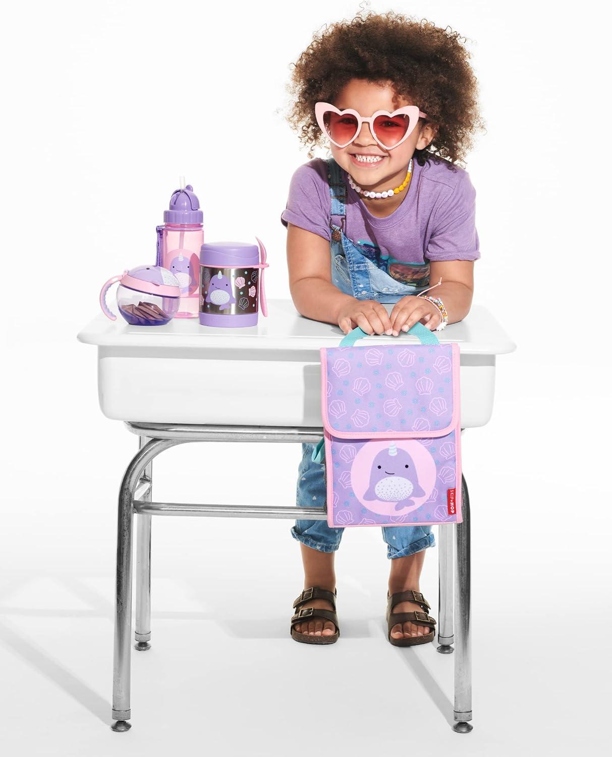 imageSkip Hop x Daniel Tiger Toddler Sippy Cup with Straw Trolley FriendsNarwhal