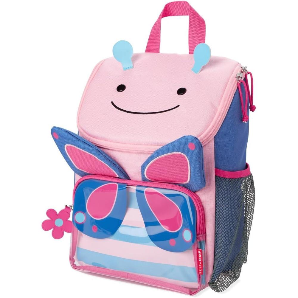 imageSkip Hop Toddler Backpack Zoo Preschool Ages 34 DogButterfly