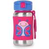 imageSkip Hop Toddler Sippy Cup  Zoo Stainless Steel Straw Bottle LlamaButterfly