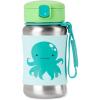 imageSkip Hop Toddler Sippy Cup  Zoo Stainless Steel Straw Bottle LlamaOctopus