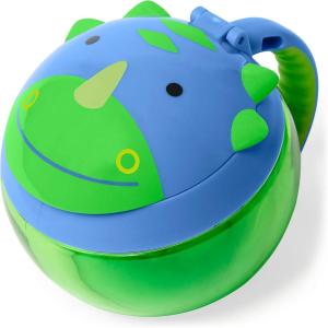 Skip Hop Baby Snack Container, Mealtime Snack Cup, Unicorn(Dino)