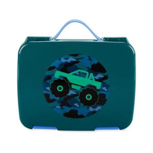 Skip Hop Kids Bento Lunch Box, Ages 3+, Sparks Rocket(Truck)