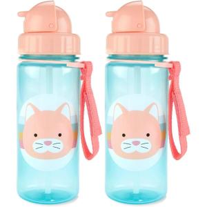 Skip Hop x Daniel Tiger Toddler Sippy Cup with Straw, Trolley Friends(Pink)