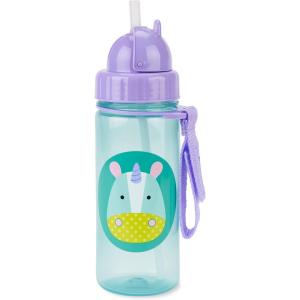 Skip Hop x Daniel Tiger Toddler Sippy Cup with Straw, Trolley Friends(Unicorn)