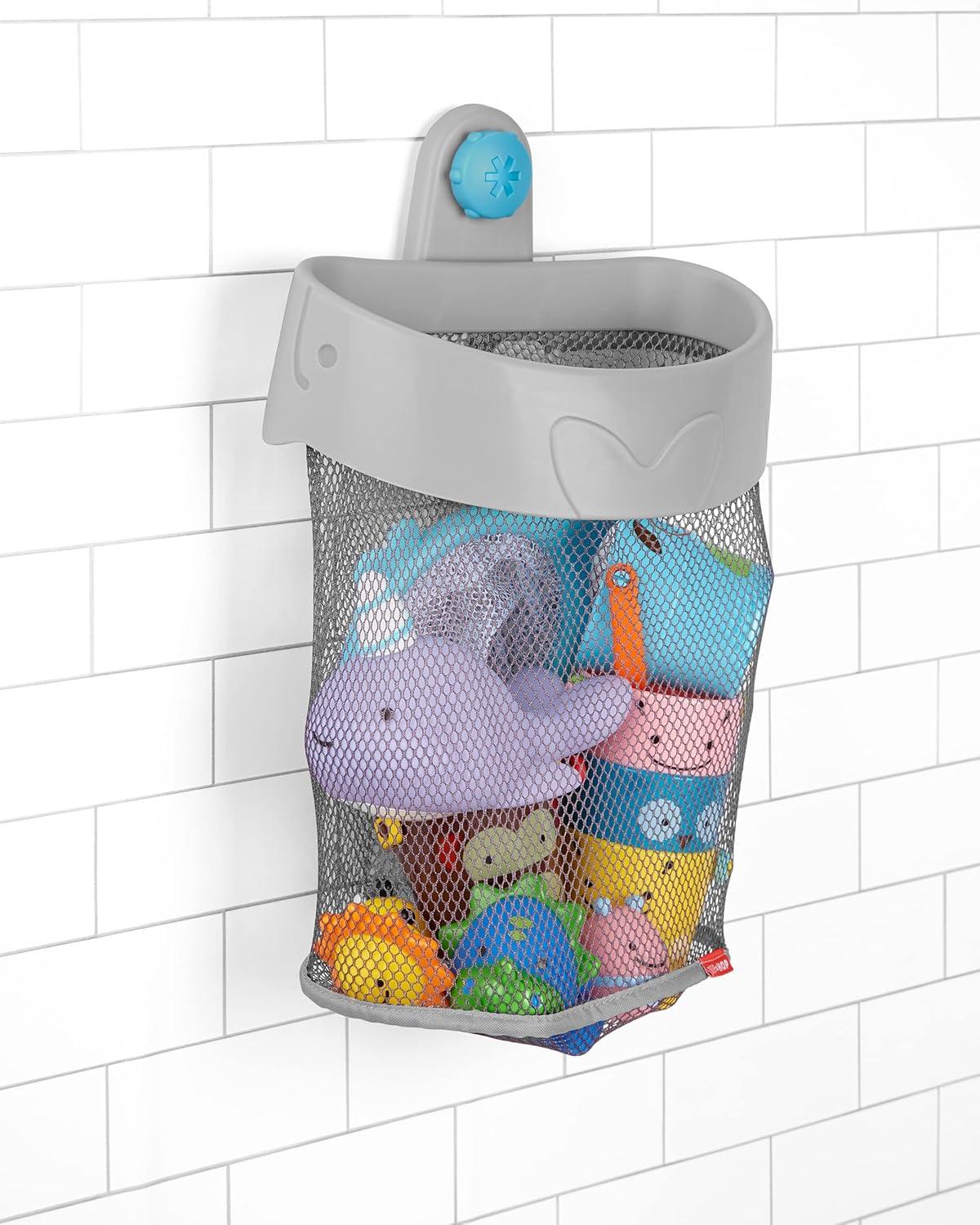 imageSkip Hop Moby Hanging Bath Toy Organizer Scoop GreySmall