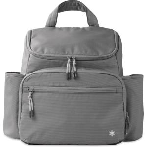 Skip Hop Diaper Bag Backpack: Forma, Multi-Function Baby Travel Bag with Changing Pad & Stroller Attachment, Grey(Forma Next Grey)