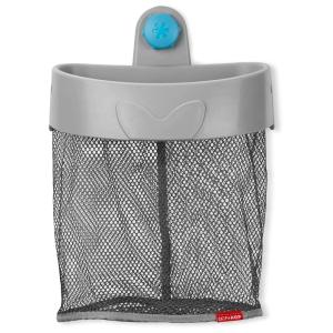 Skip Hop Moby Hanging Bath Toy Organizer Scoop, Grey(Small)