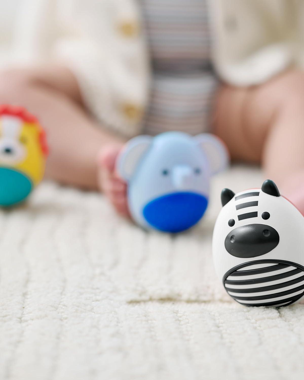 imageSkip Hop Egg Shaker Trio Baby Toy Explore amp More 3 CountJungle Beats