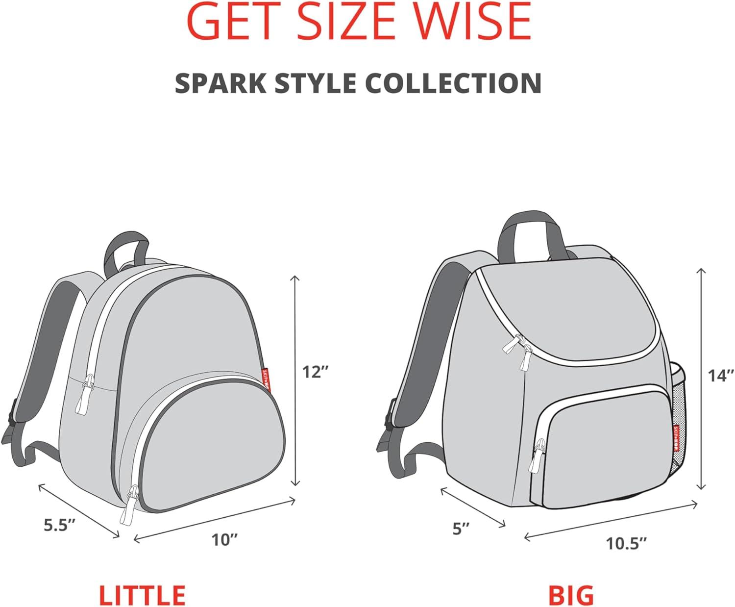 imageSkip Hop Little Kids Backpack 12 inches 3 years Sparks Seashell