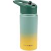 imageSkip Hop Insulated Stainless Steel Kids Water Bottle with Straw Holds 152 oz BPA Free Wander Ombr GreenOmbr Green
