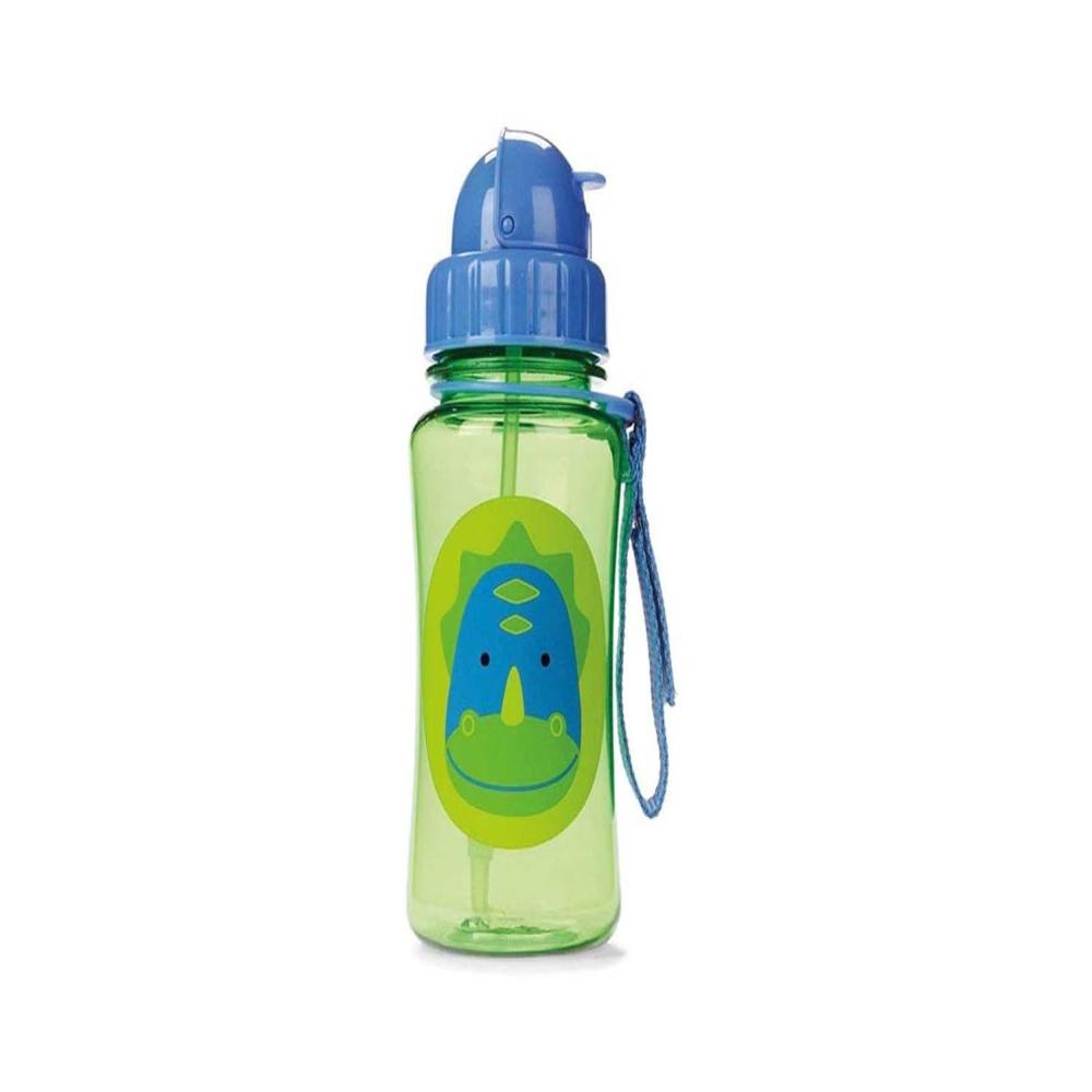 imageSkip Hop Toddler Sippy Cup  Zoo Steel Straw Bottle DinoDinosaur